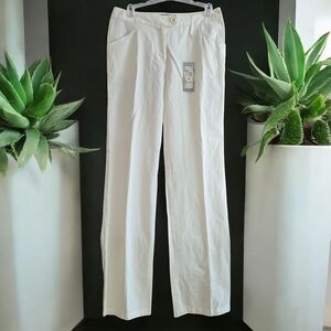 Chic white Wide Leg Pants